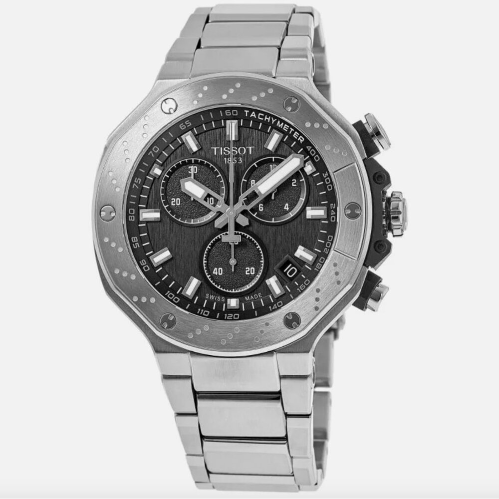 New Tissot T-Race Quartz Black Dial Men's Watch